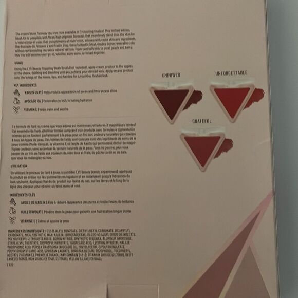 L.ys Higher Standard boxed 3 piece blush kit - Picture 5 of 6